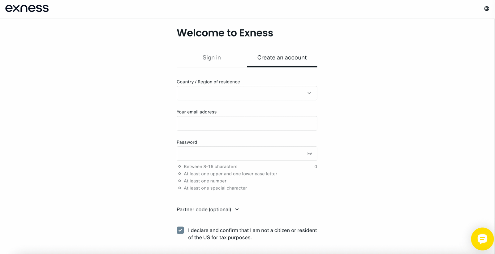 欢迎来到 Exness Exness 註册